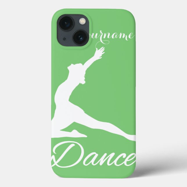 DANCE custom monogram & color cases (Back)