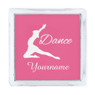 DANCE custom monogram & color lapel pin