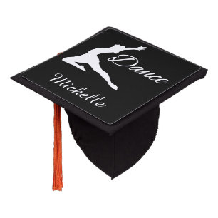 DANCE custom monogram & color tassel topper