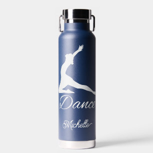 DANCE custom name & color Water Bottle