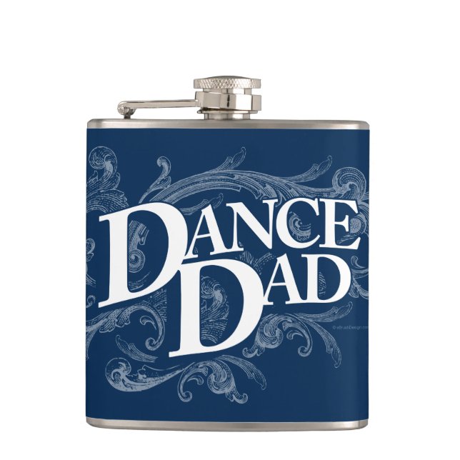 Dance Dad Flask (Front)