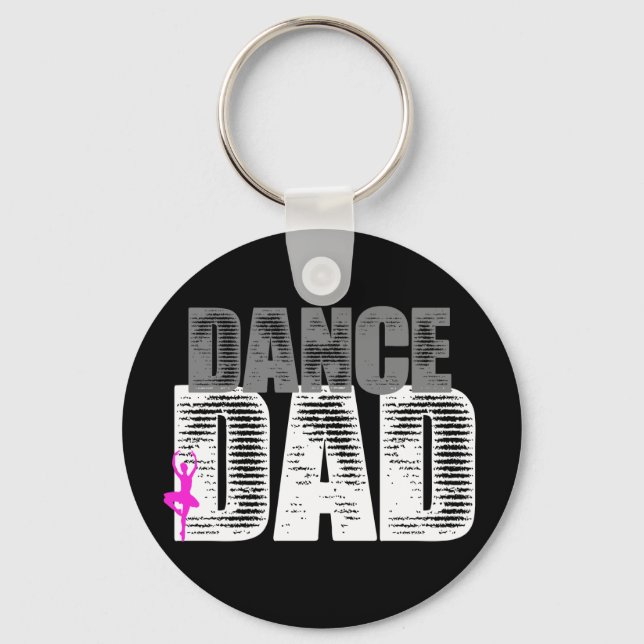 Dance Dad Keychain (Front)