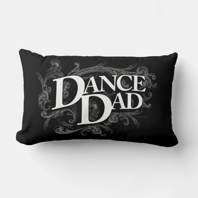 Dance Dad Lumbar Pillow (Front)