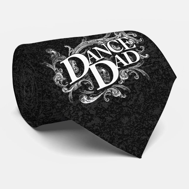 Dance Dad Neck Tie (Rolled)