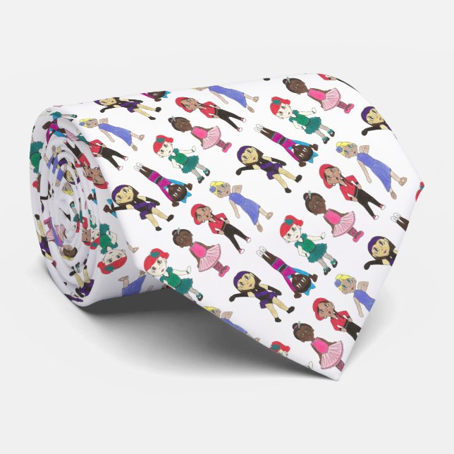 Dance Dad Teacher Ballet Tap Jazz Hip Hop Acro Tie (Rolled)