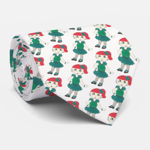 Dance Dad Teacher Tap Dancing Tapdance Green Neck Tie