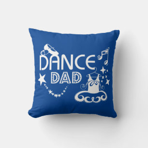 Dance Dad Throw Pillow