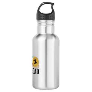 Dance Dad Vintage Retro Engraving Shirt Design_1 Stainless Steel Water Bottle