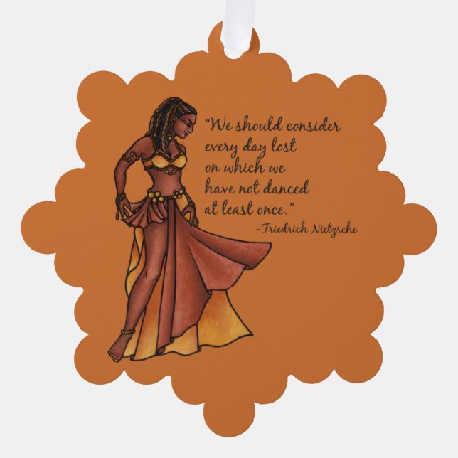 Dance daily ornament card (Front)