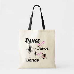 Dance Dance Dance Ballet Tote Bag