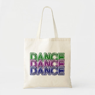 Dance Dance Dance Neon Small Tote