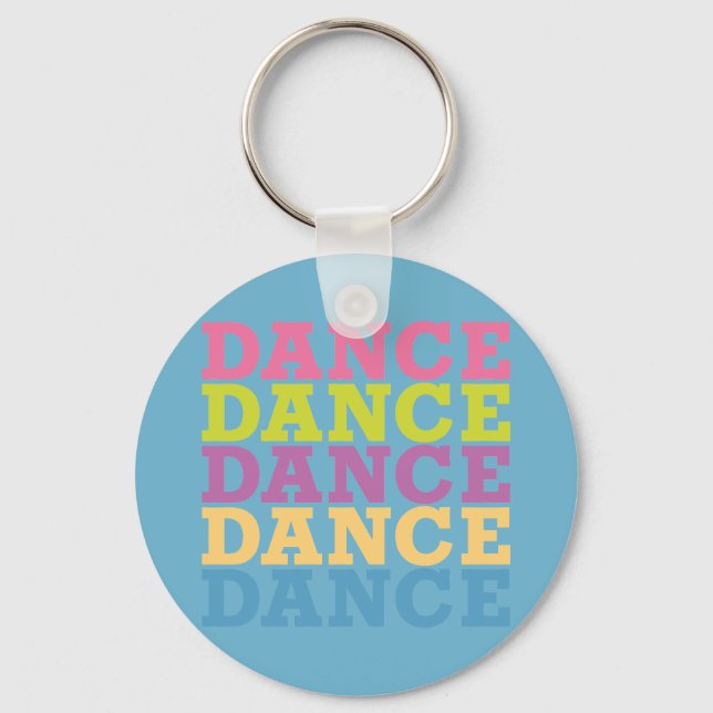 Dance Dance Keychain (Front)