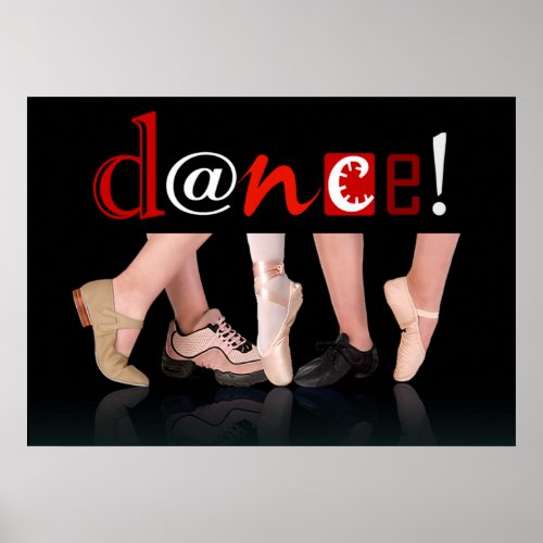 Dance _ Dance Shoes Poster