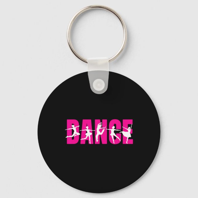 Dance - Dancer Dancing Lover  Keychain (Front)
