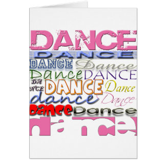 Dance Dancer's Products Cards