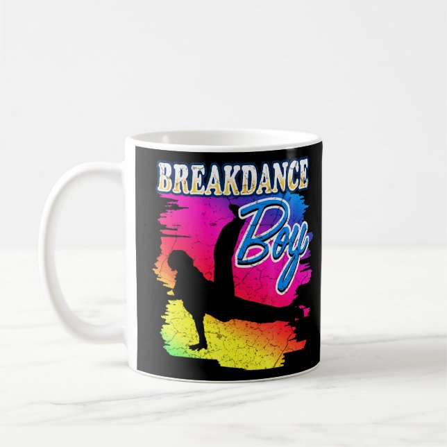 Dance Dancing Breakdance Boy 8  Coffee Mug (Left)