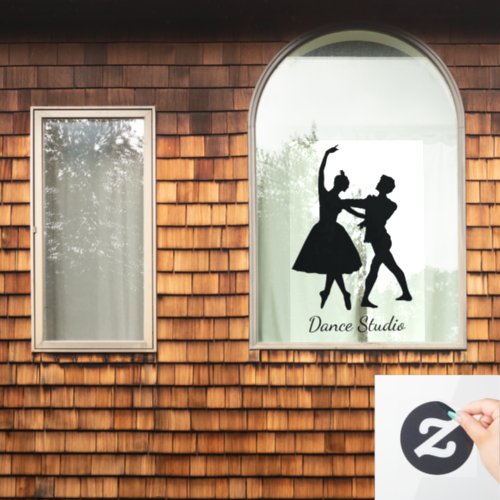 Dance Dancing Design Window Cling