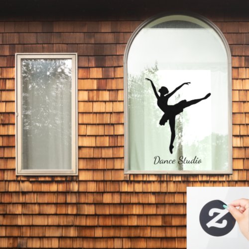 Dance Dancing Design Window Cling