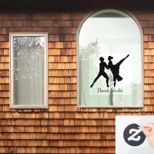 Dance Dancing Design Window Cling