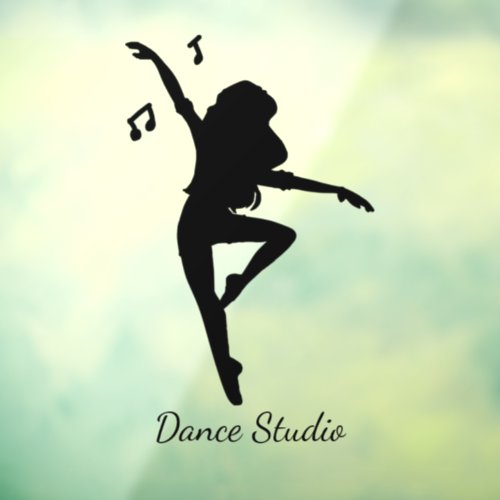 Dance Dancing Design Window Cling
