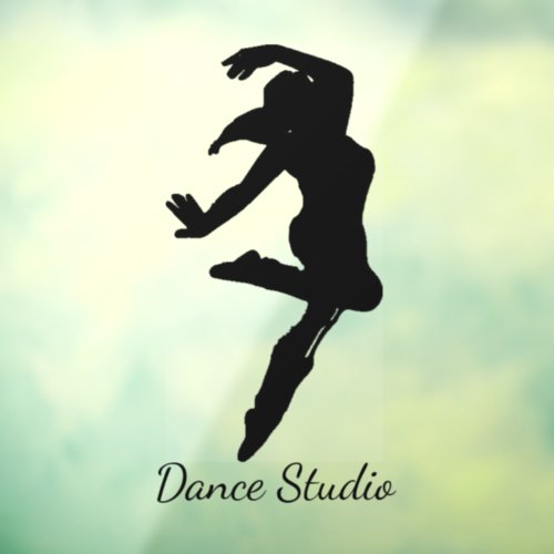 Dance Dancing Design Window Cling