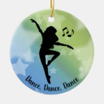 Dance Dancing Ornament at Zazzle