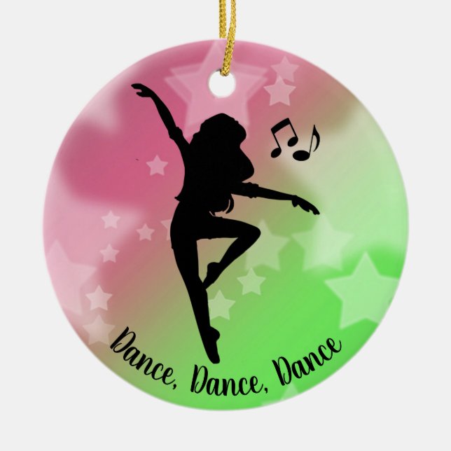 Dance Dancing Ornament (Front)