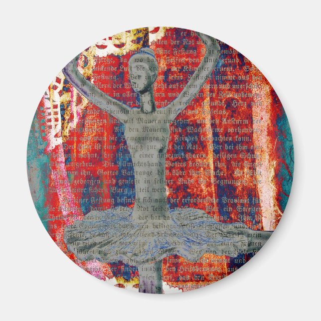 Dance Digital Collage Magnet (Front)