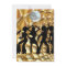 Dance Disco Birthday Party Gold Invitation