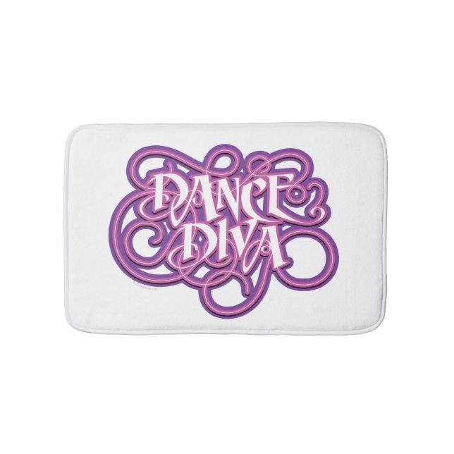 Dance Diva Bathroom Mat (Front)