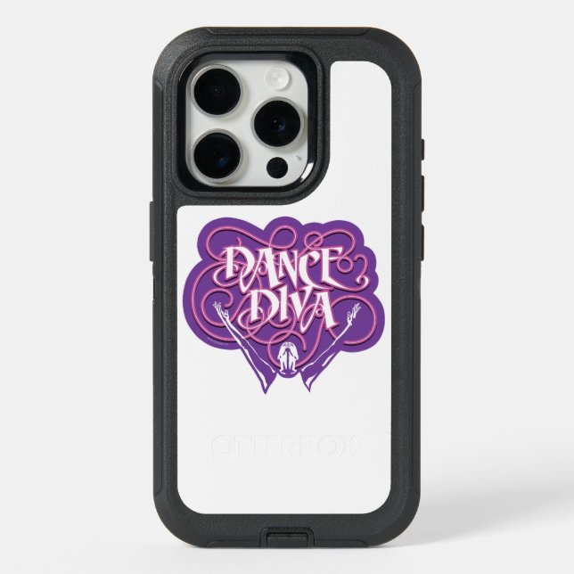 Dance Diva iPhone 15 Pro Case (Back)