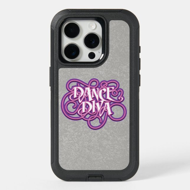 Dance Diva iPhone 15 Pro Case (Back)