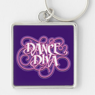 Dance Diva Keychain