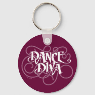 Dance Diva Keychain