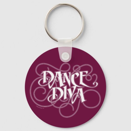 Dance Diva Keychain