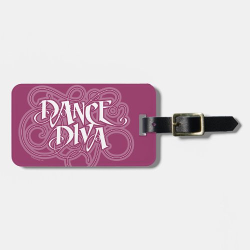 Dance Diva Luggage Tag