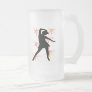 Dance Diva T-Shirts and Gifts Frosted Glass Beer Mug