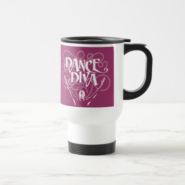 Dance Diva Travel Mug (Right)