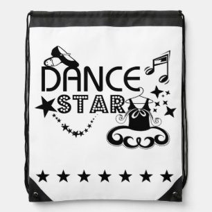 Dance Drawstring Bag