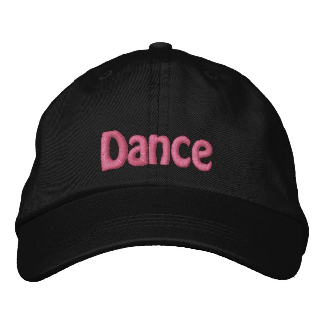 DANCE Embroidered Baseball cap (Front)