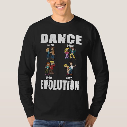 Dance Evolution for a Dancer T_Shirt