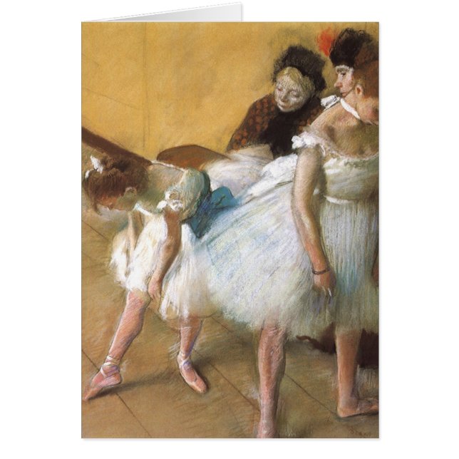 Dance Examination by Edgar Degas, Vintage Ballet (Front)