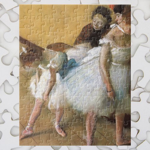 Dance Examination by Edgar Degas Vintage Ballet Jigsaw Puzzle