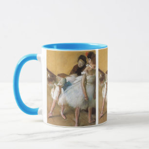 Dance Examination by Edgar Degas, Vintage Ballet Mug