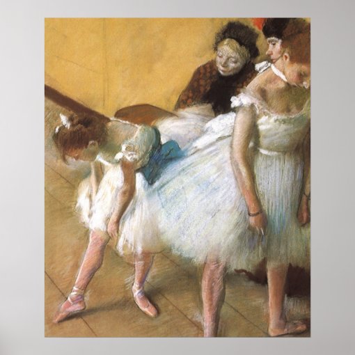 Dance Examination by Edgar Degas, Vintage Ballet Poster | Zazzle