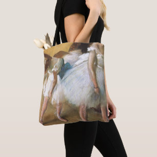 Dance Examination by Edgar Degas, Vintage Ballet Tote Bag