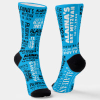 Dance Floor Bar & Bat Mitzvah Take Home Gift Socks