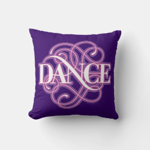 Dance Flourish Throw Pillow