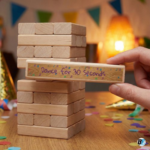 Dance For 30 Seconds Party Dare Game Topple Tower