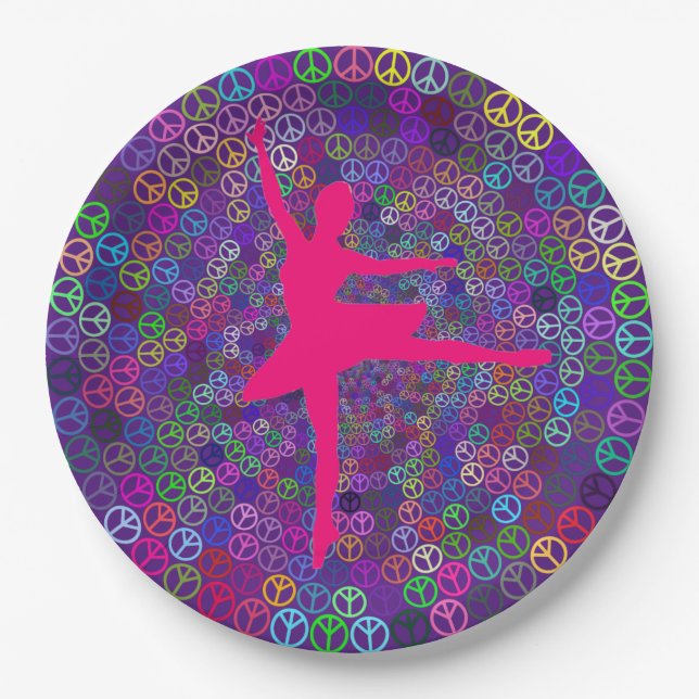 Dance for Peace   Paper Plates (Front)
